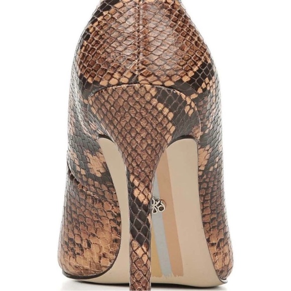 Sam Edelman Snakeskin Hazel Pumps - Picture 6 of 8